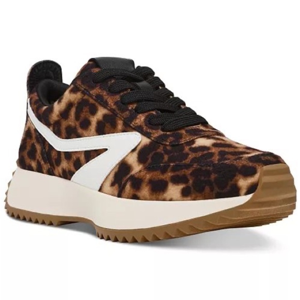 Dolce Vita Leopard Print Sneakers, size 10 - Picture 7 of 7